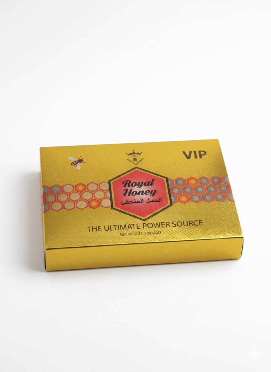 1 Caja con 12 sobres - Royal Honey VIP