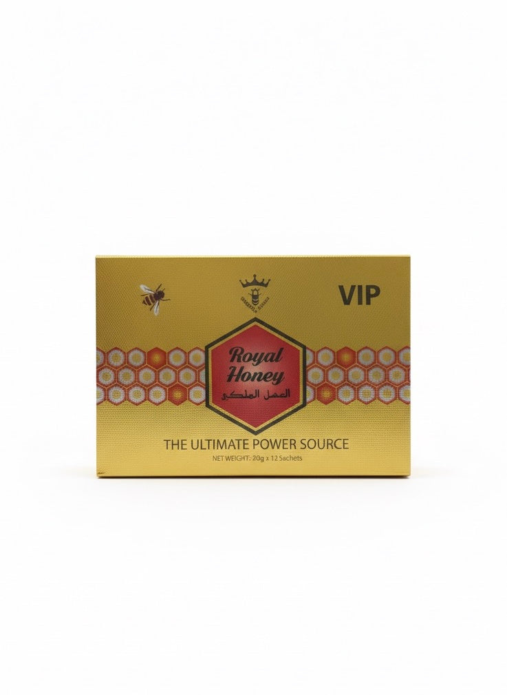 1 Caja con 12 sobres - Royal Honey VIP