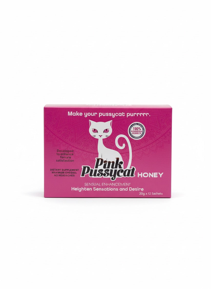 1 Caja con 12 sobres - Pinky PussyCat